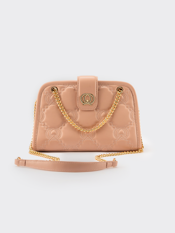 Belle Shoulder Bag - Warm Pink